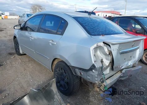 2012 Nissan Sentra 2.0 S из США, поврежденный, VIN 3N1AB6AP6CL672202